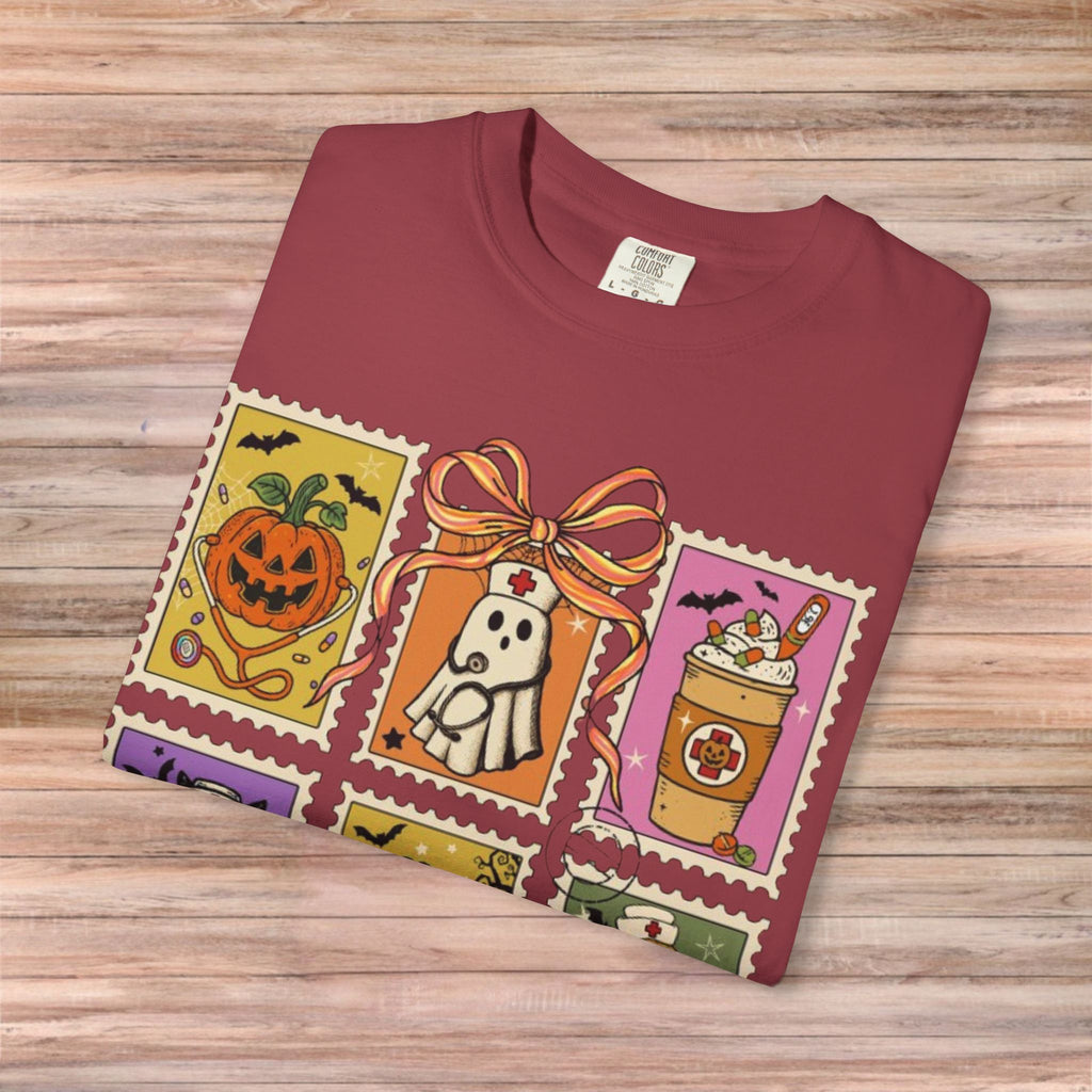 Halloween Nurse Post Office Tshirt