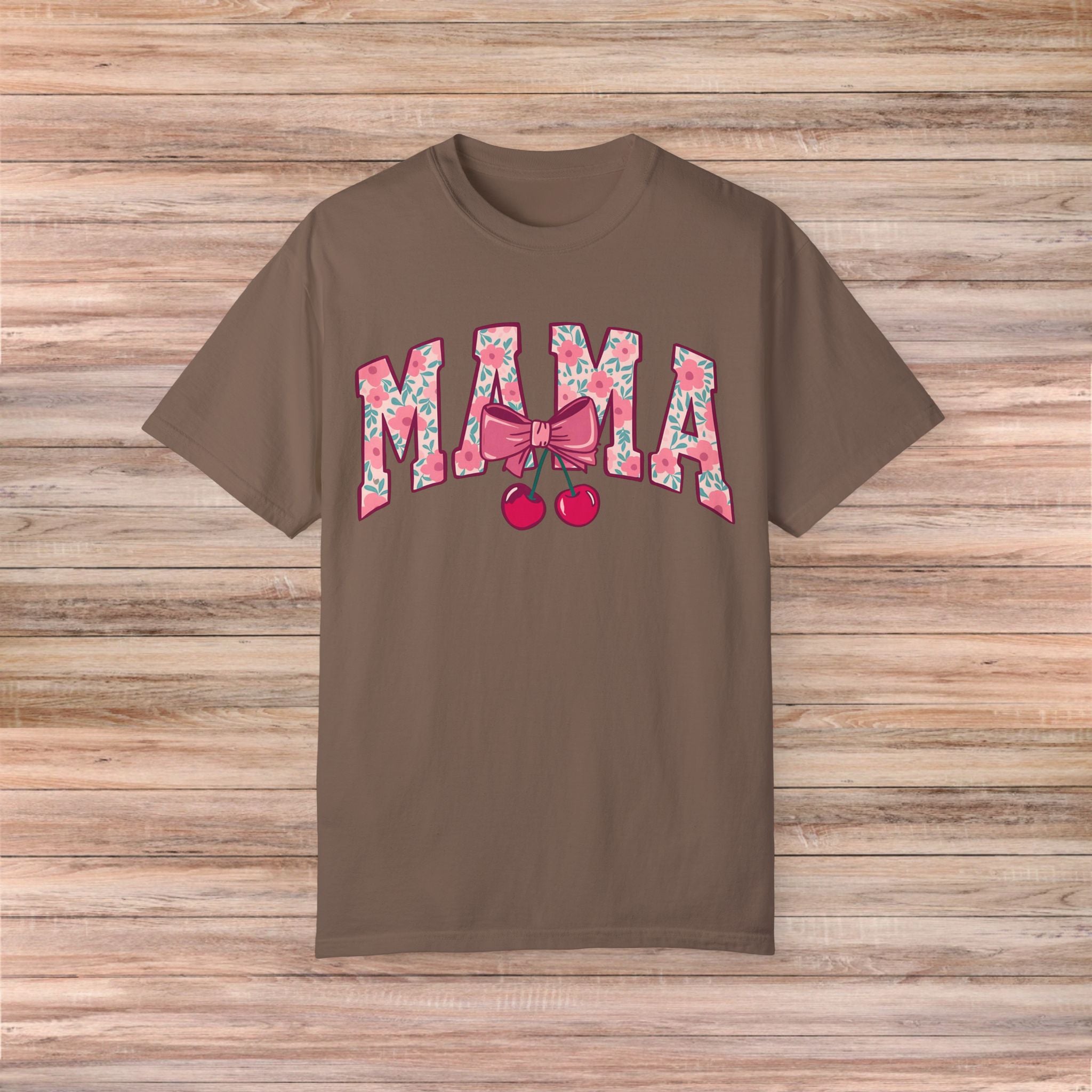 MAMA Bow Cherry Tshirt
