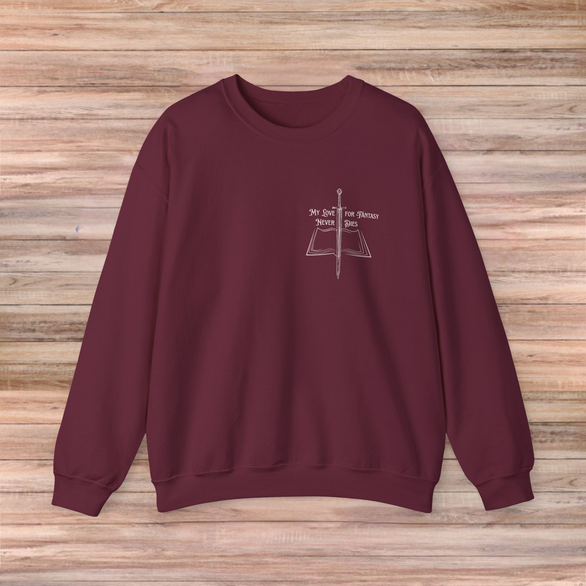 My Love For Fantasy Never Dies Sweater (Light Design)