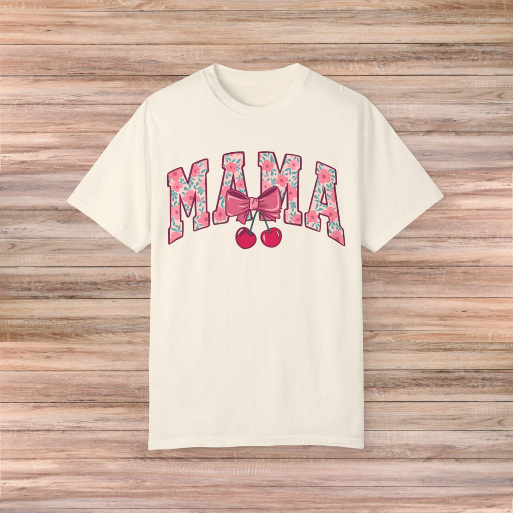 MAMA Bow Cherry Tshirt