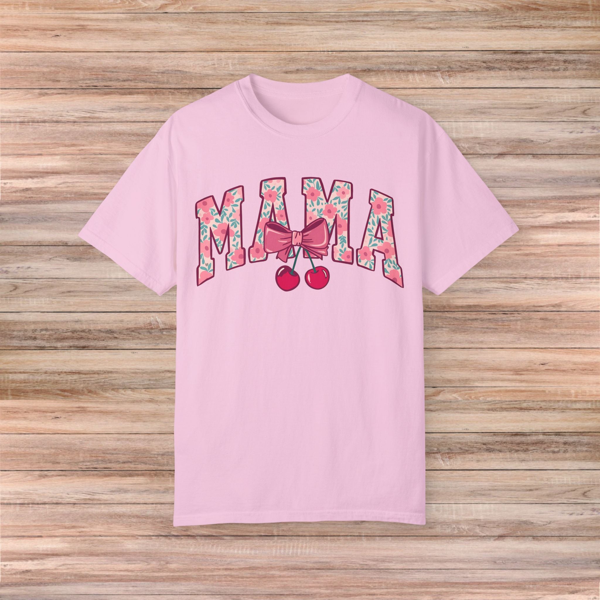MAMA Bow Cherry Tshirt