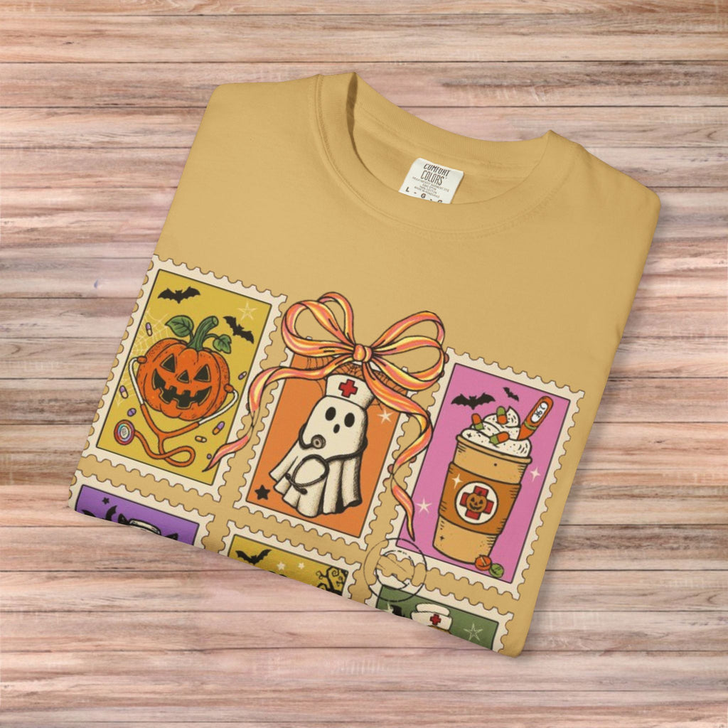 Halloween Nurse Post Office Tshirt
