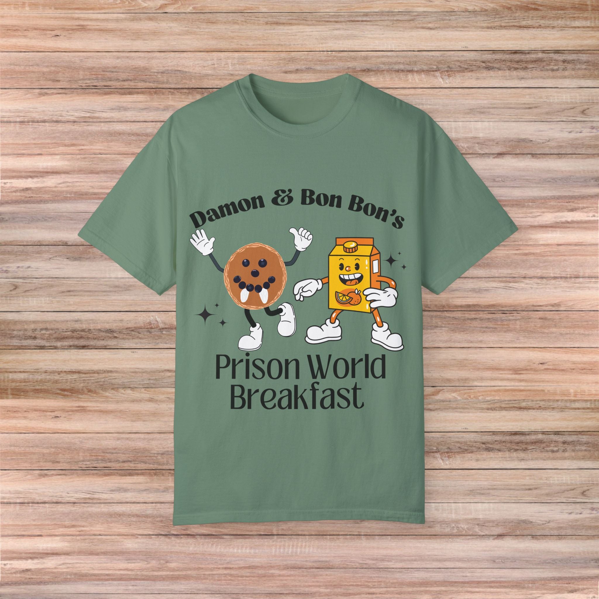 Damon & Bon Bon’s Prison World Tshirt