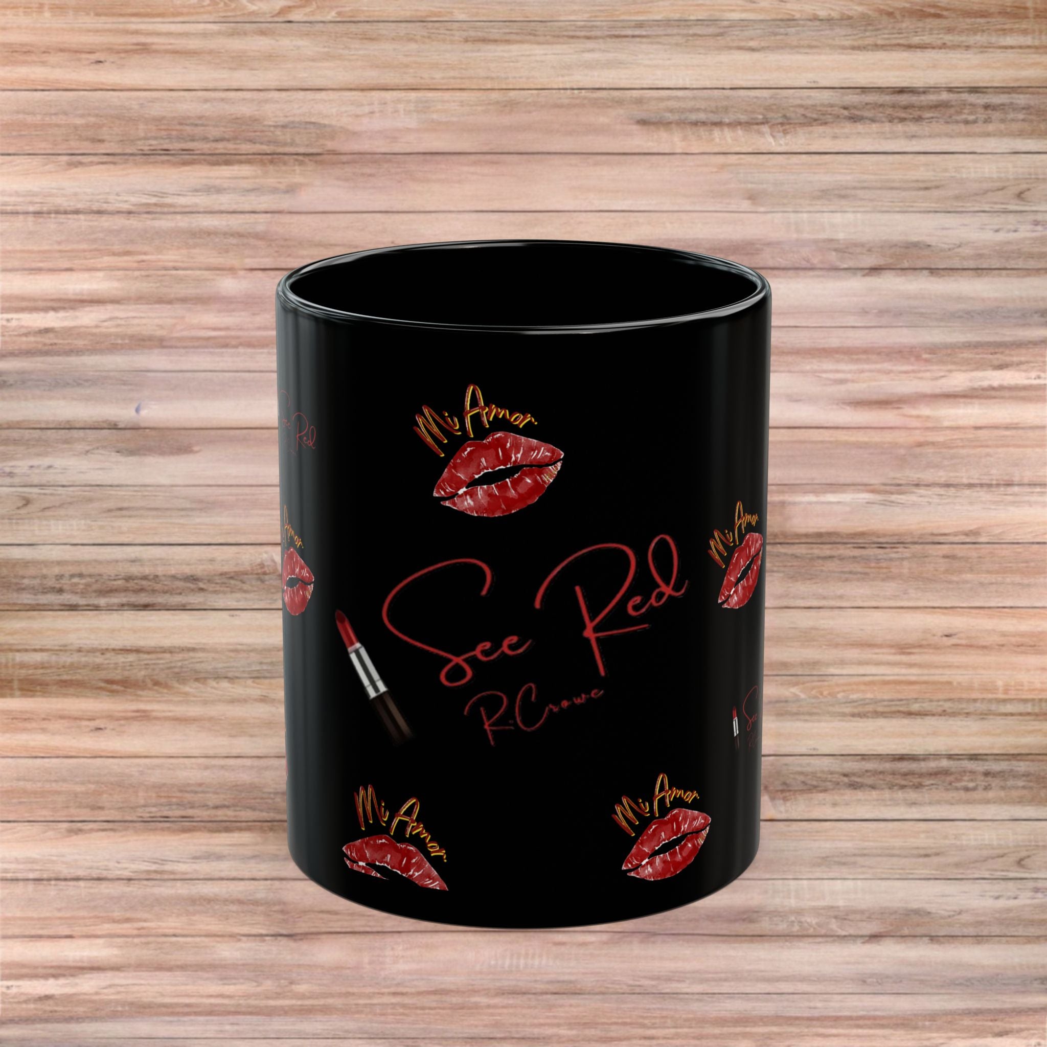 Mi Amor I See Red Mug