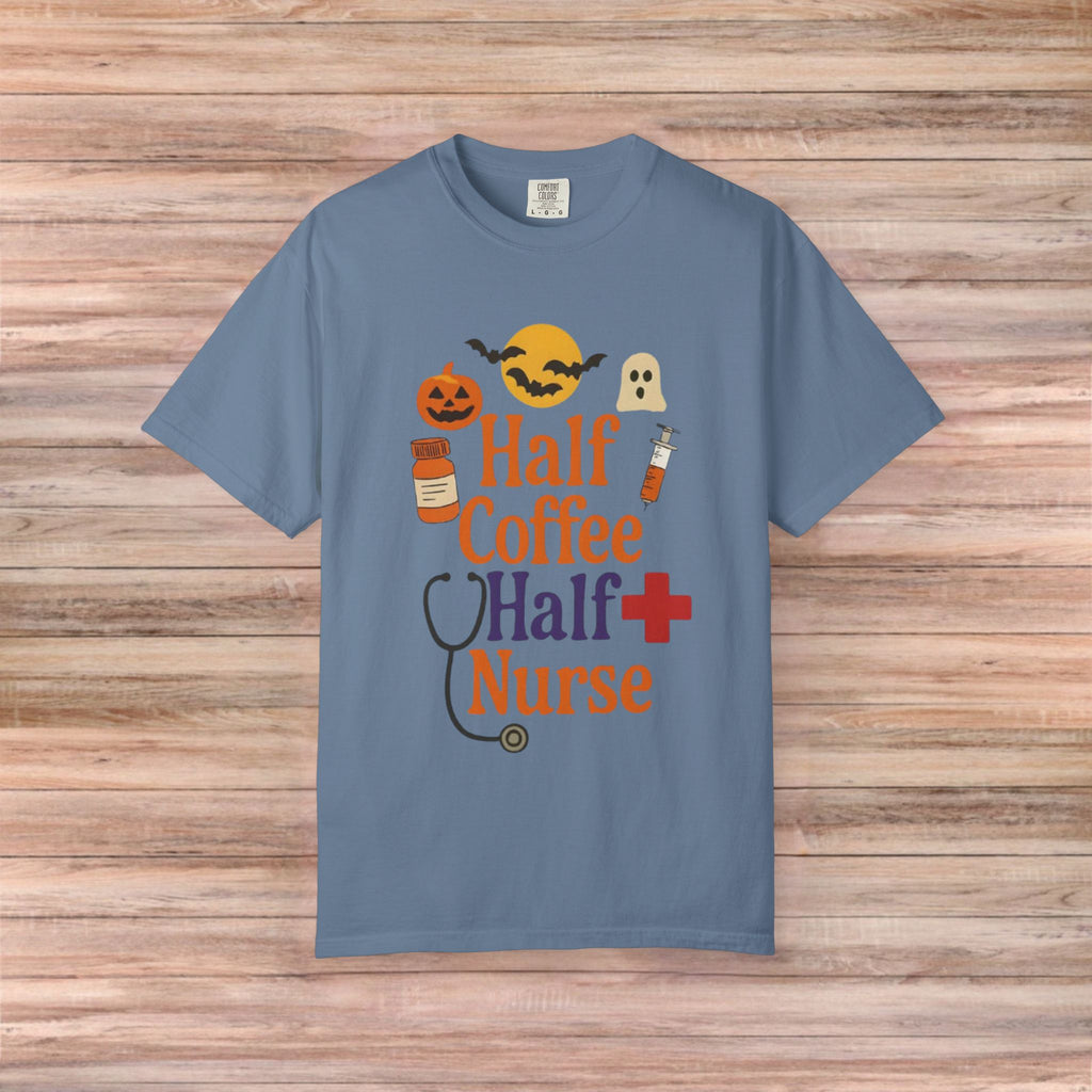 Half Coffee Half Nurse Tshirt