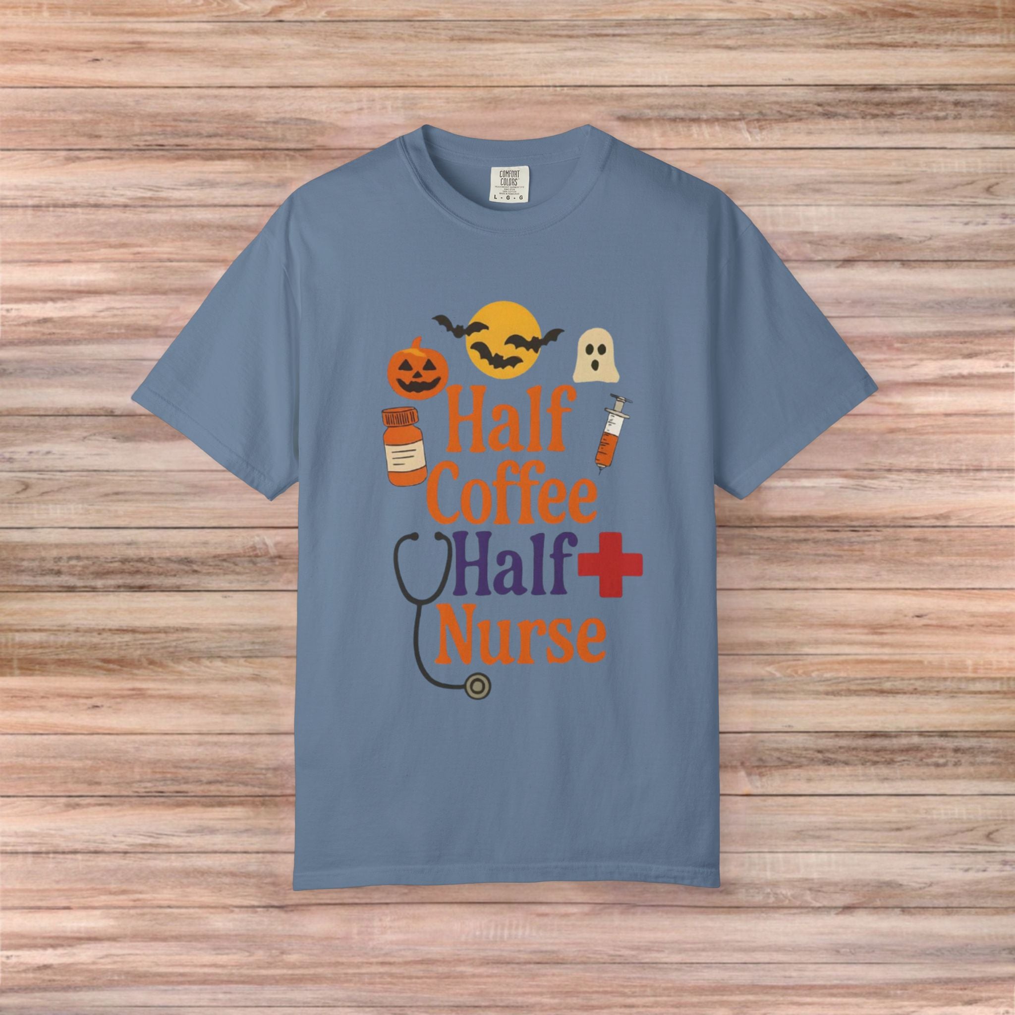 Half Coffee Half Nurse Tshirt