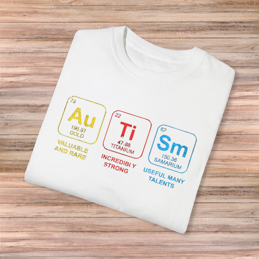 Autism Chemist Elements Tshirt