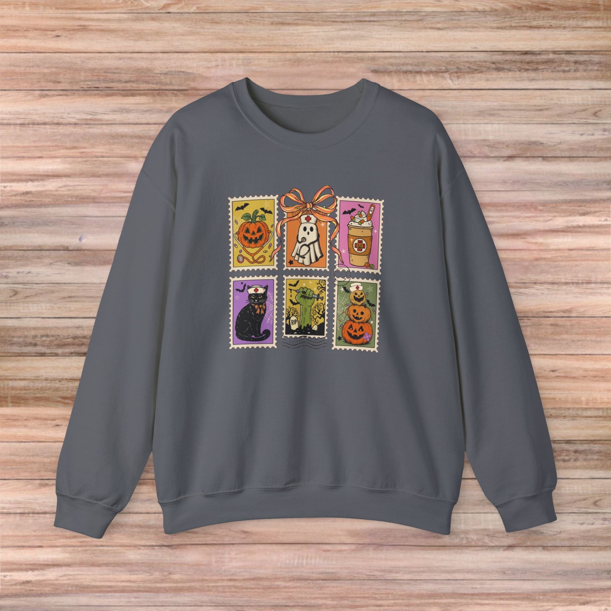 Halloween Nurse Post Office Sweater