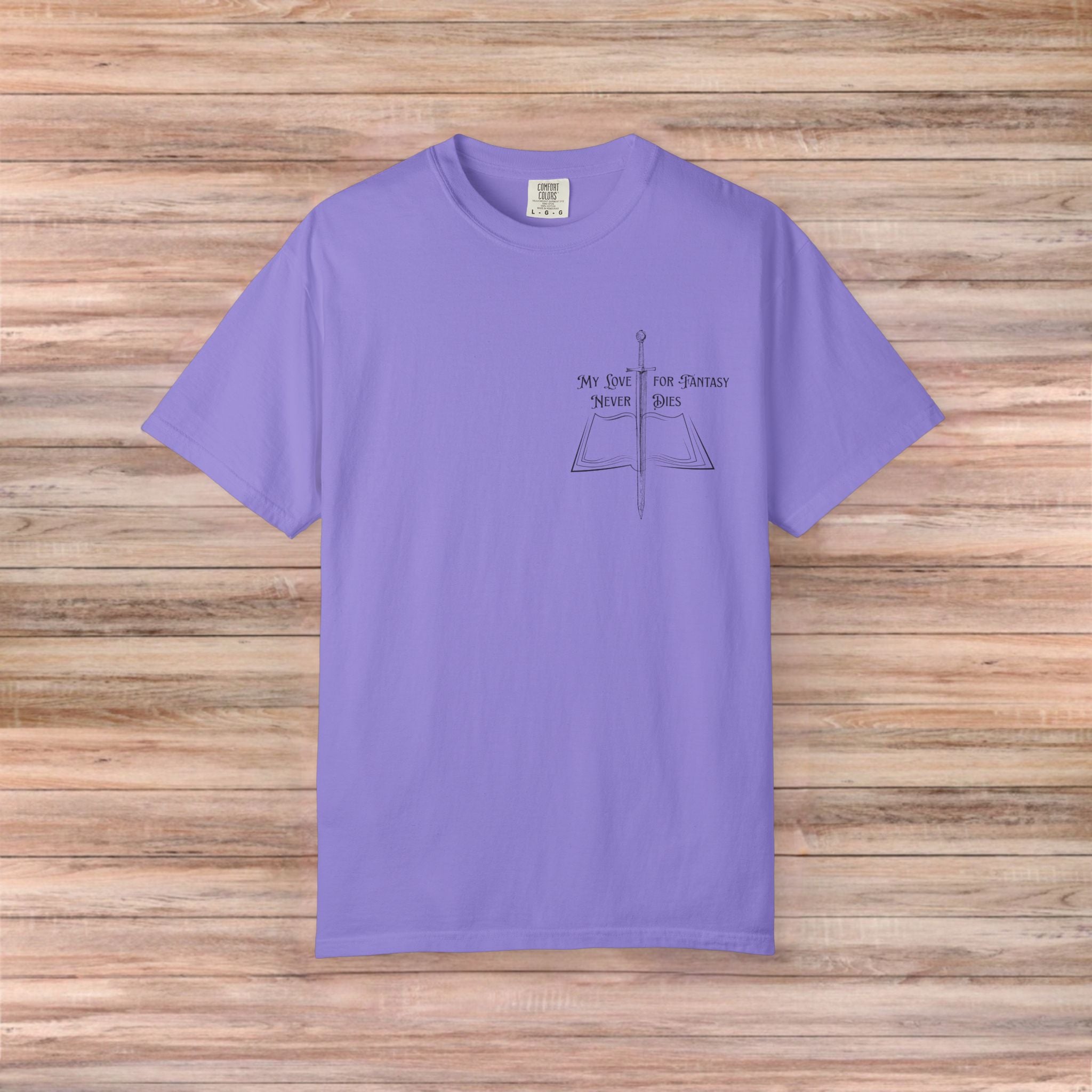 My Love For Fantasy Never Dies Tshirt (Dark Design)