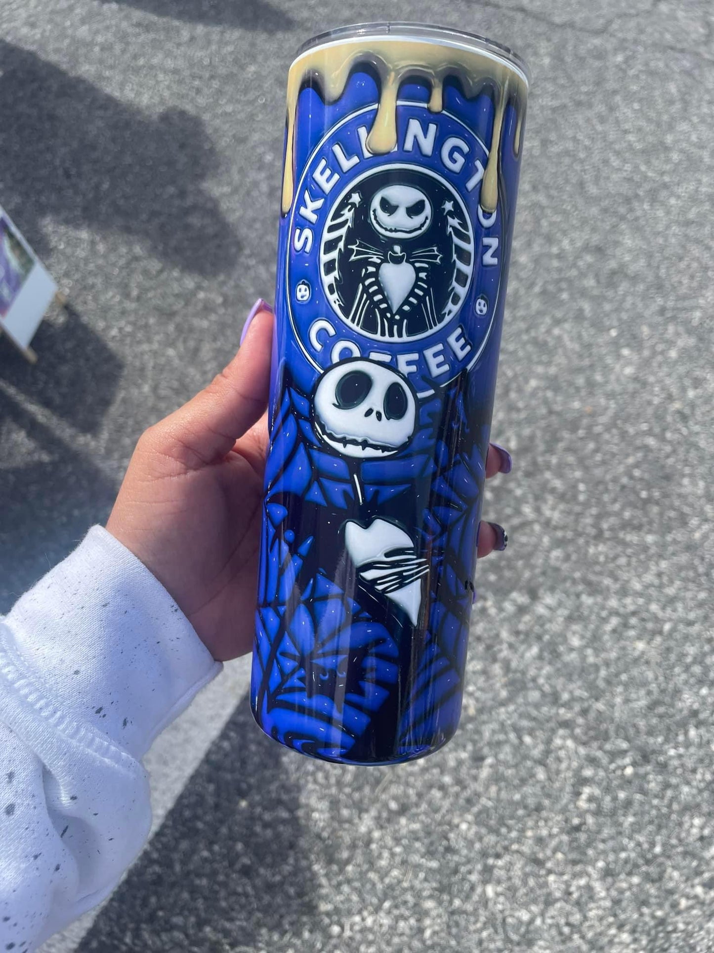 Jack Skellington Coffee Tumbler