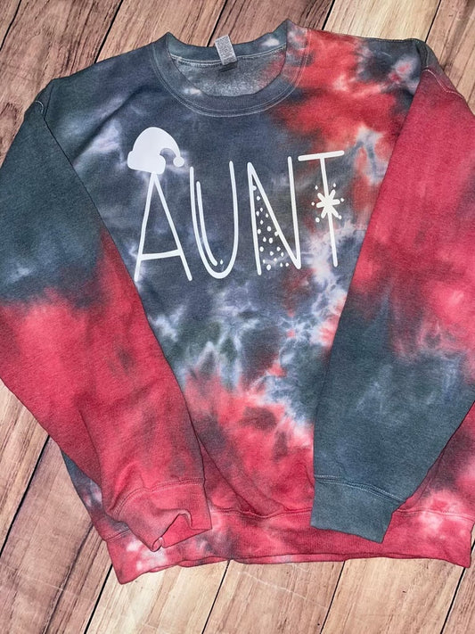 Holiday Family Tie Dye Sweaters