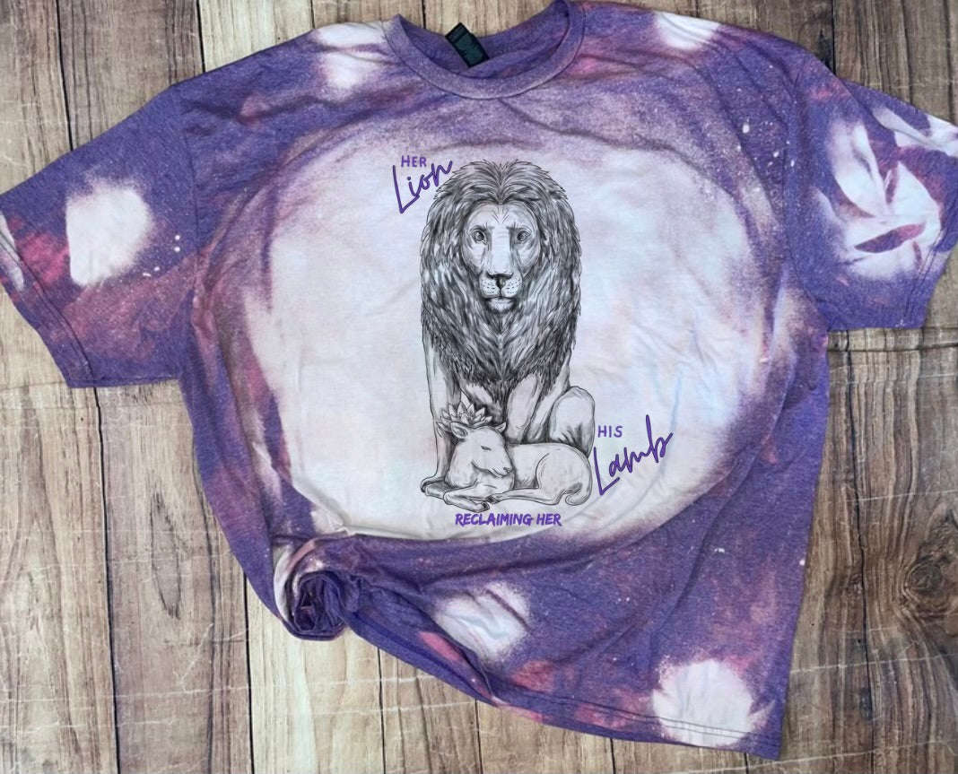 Her Lion His Lamb Tshirt