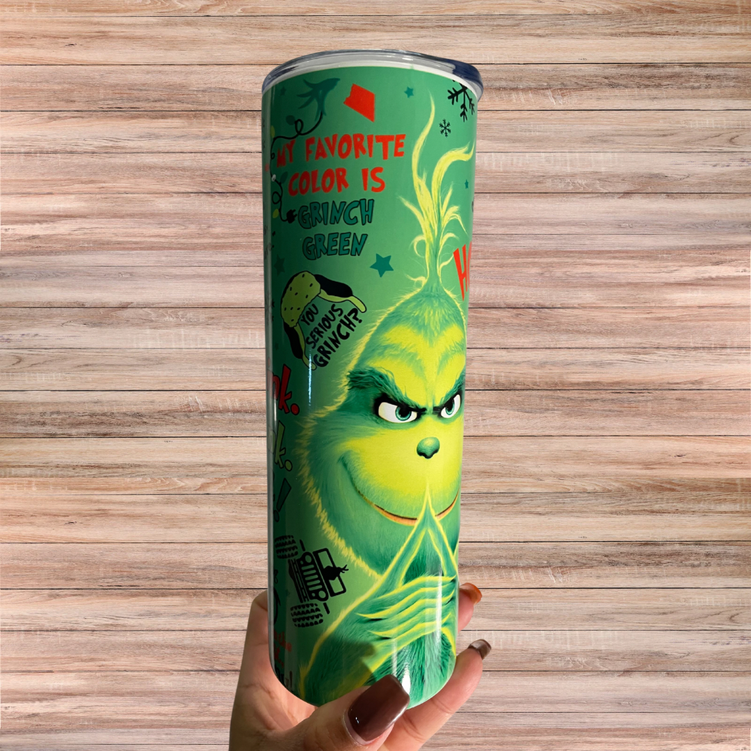 DNA Grinch Tumbler