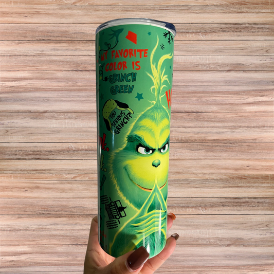 DNA Grinch Tumbler