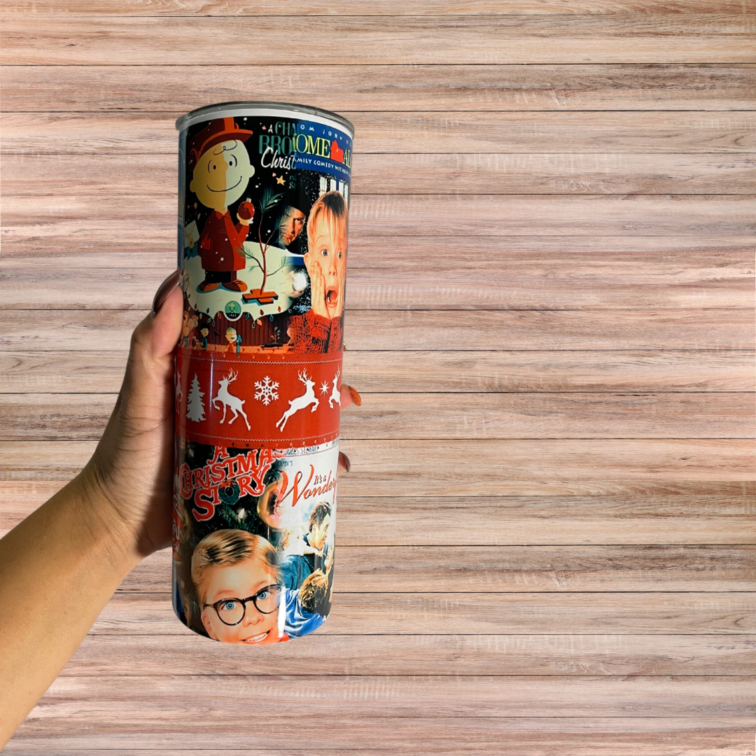 Holiday Movies Tumbler