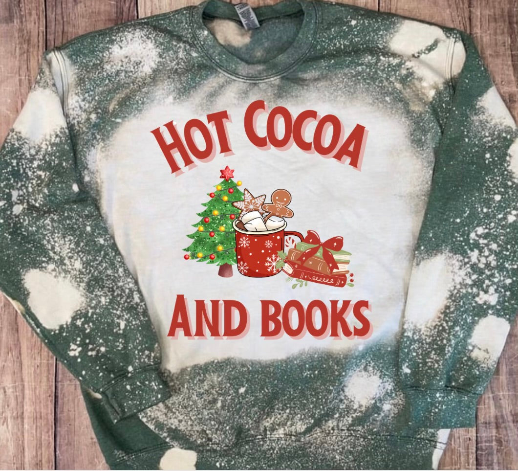 Hot Coca and Books Sweater