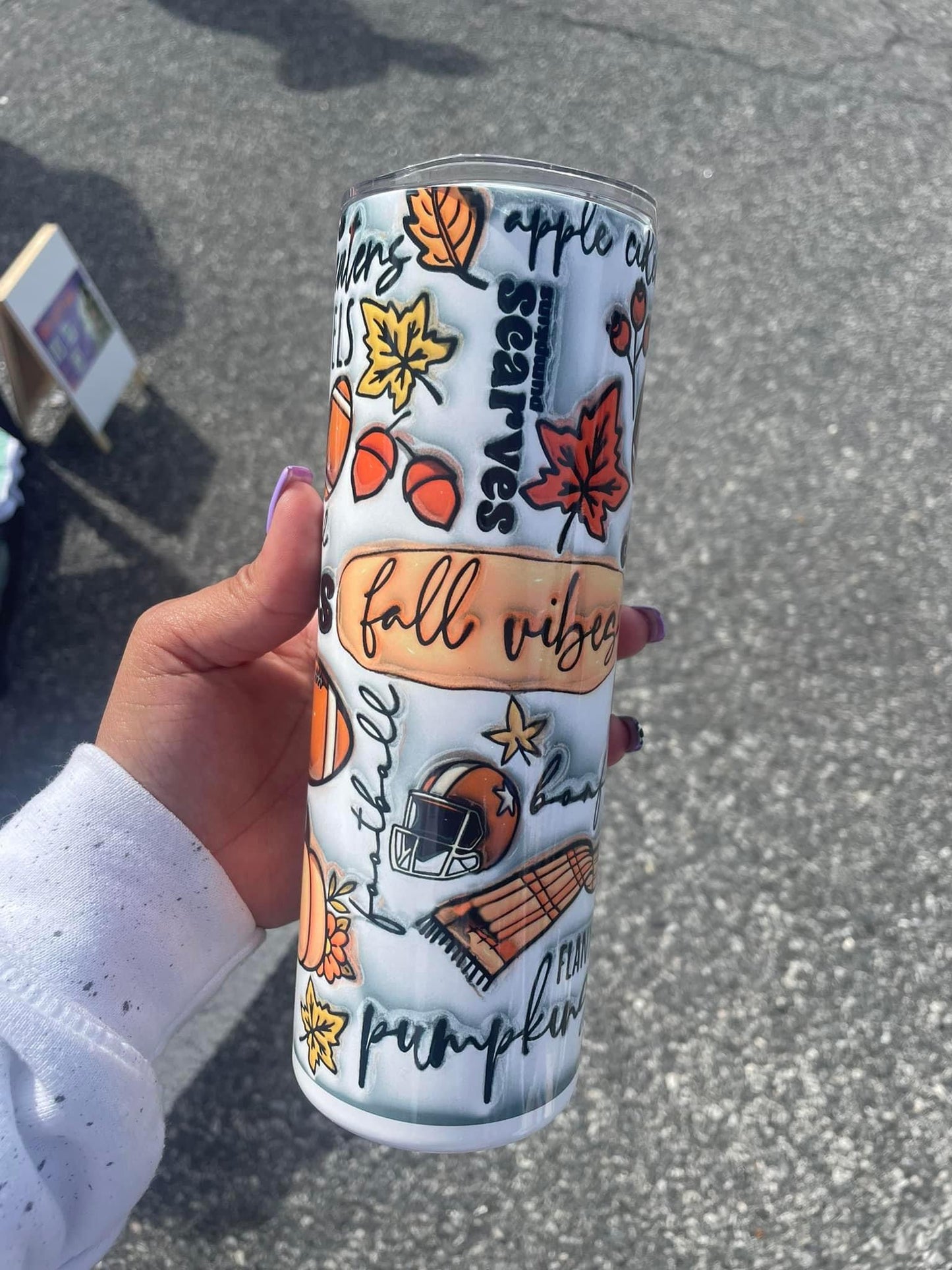 Fall Vibes Tumbler