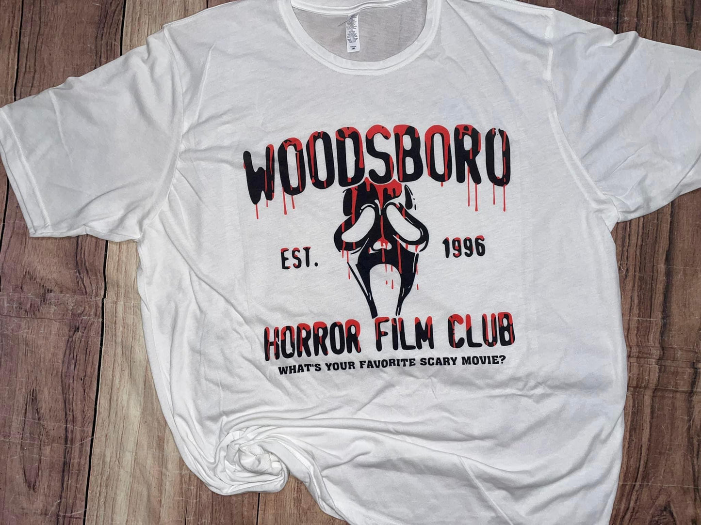 Woodsboro Horror Film Club Tshirt