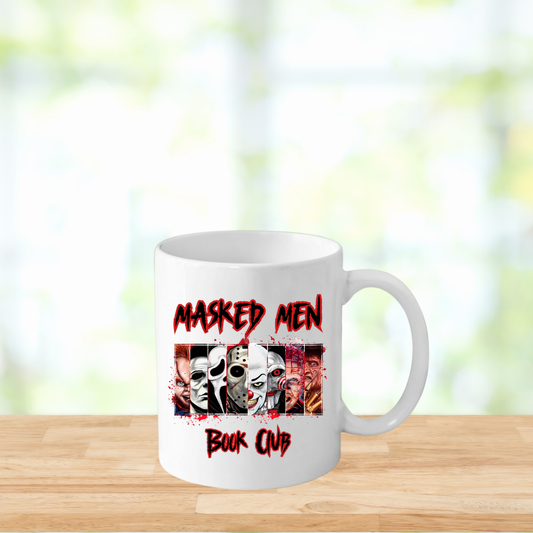 Masked Men Book Club Mug