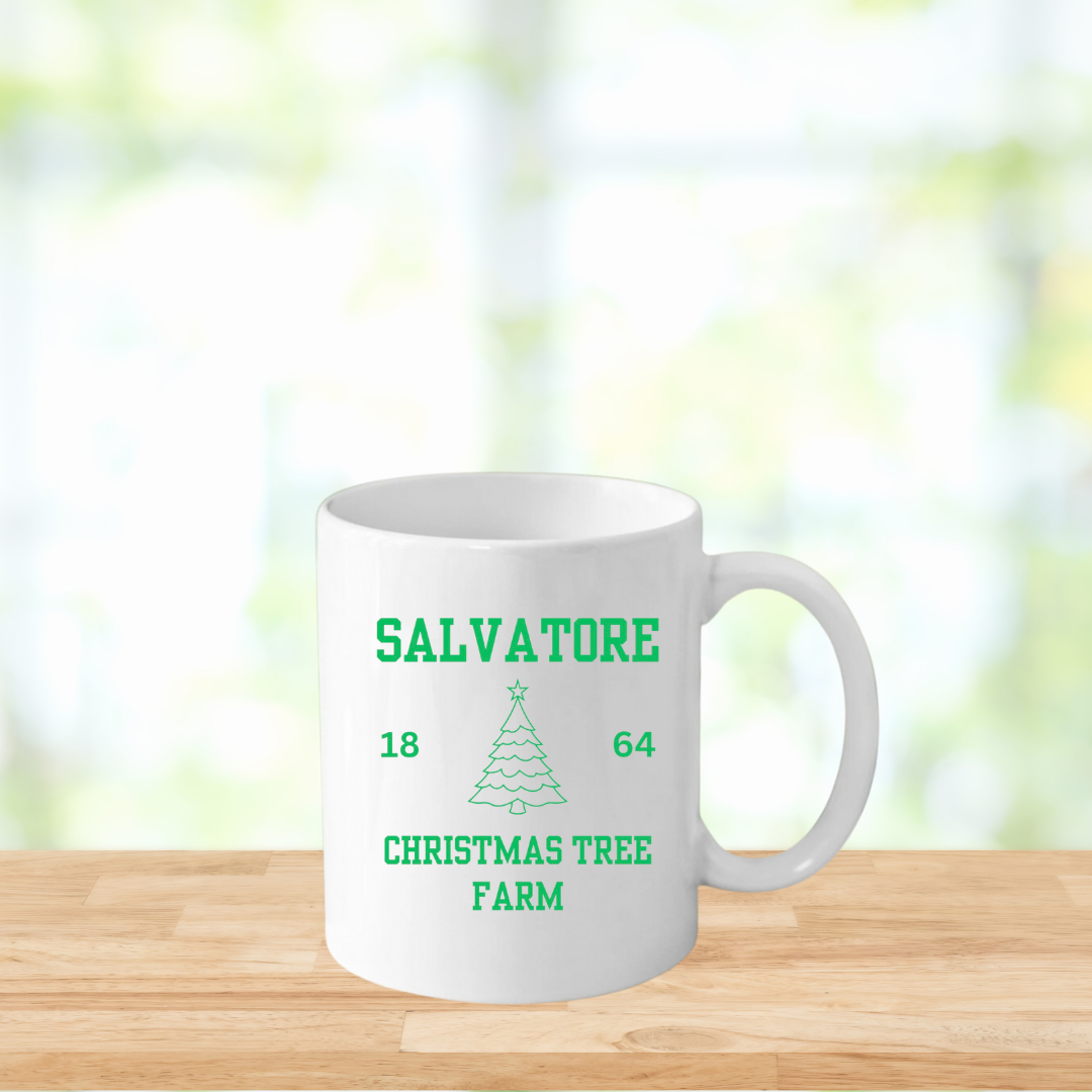 Salvatore Christmas Tree Farm Mug