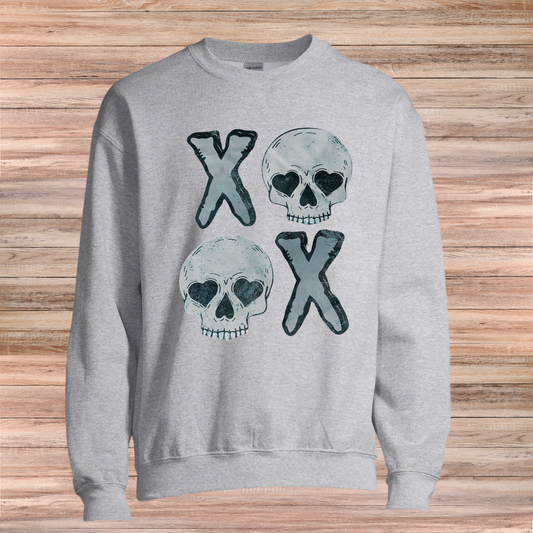 XOXO Skull Sweater