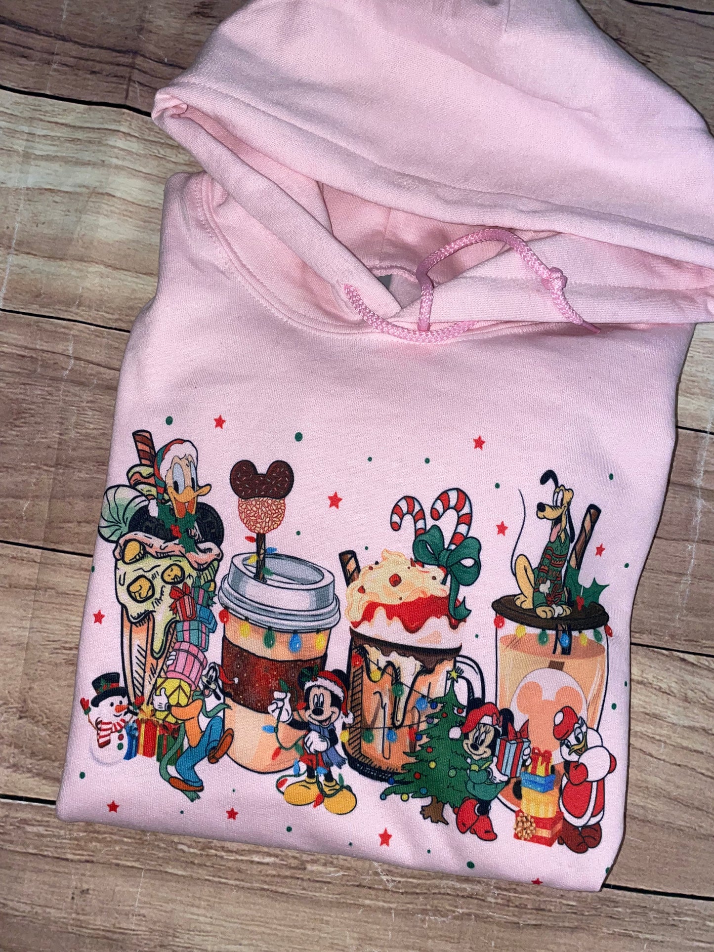 Mickey Holiday Crew Drinks Hoodie