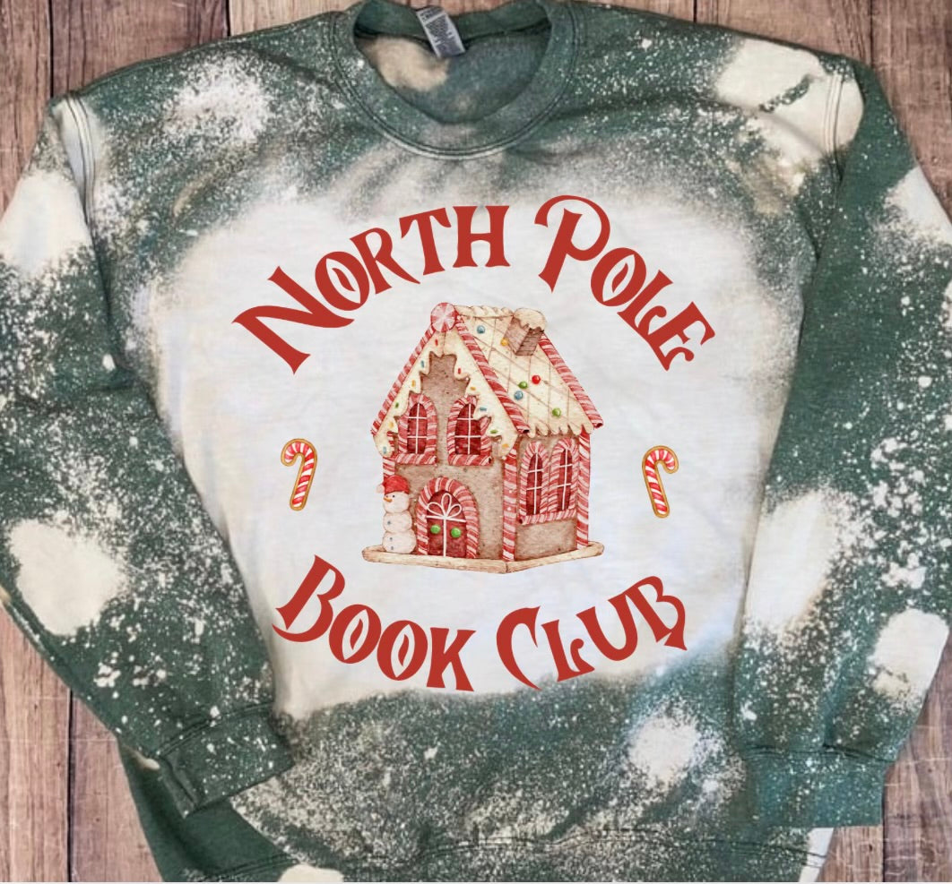 North Pole Book Club Sweater