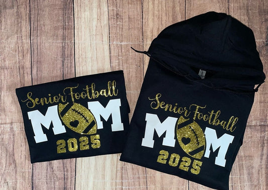 Senior Football Mom 2025 Hoodie