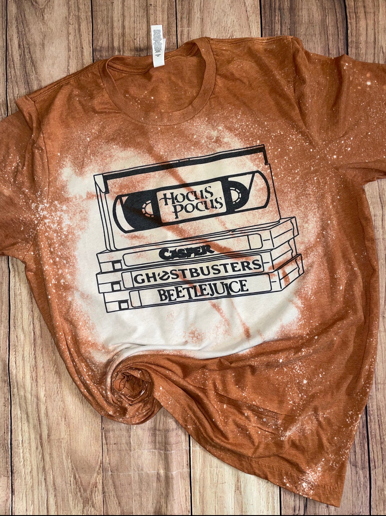 VCR Halloween Tape Tshirt