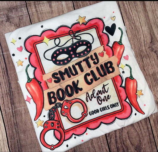 SMUTTY BOOK CLUB Admit One Tshirt