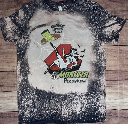 Ghouls Monster Peepshow Tshirt