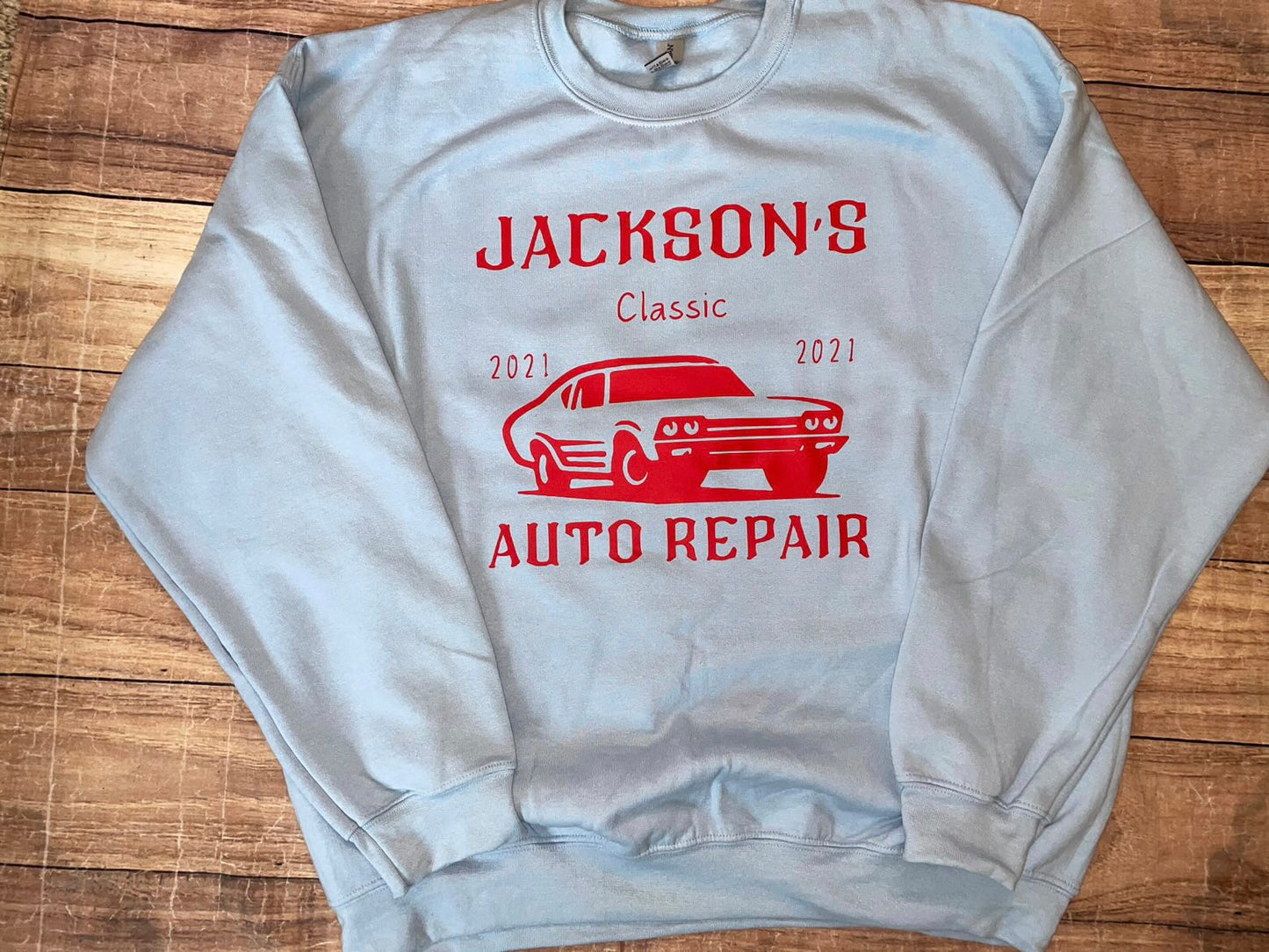 Jackson’s Auto Repair Sweater