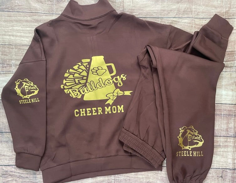 Bulldogs Cheer Mom Set