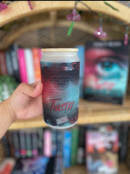 Twisted Hunger Frosted Glass Tumbler