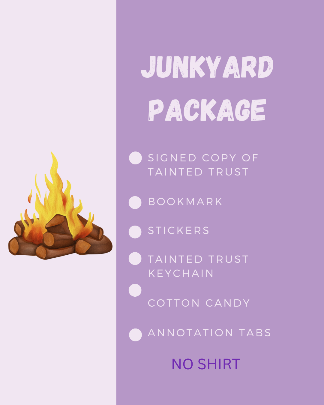 Junkyard Package -   Tainted Trust Book