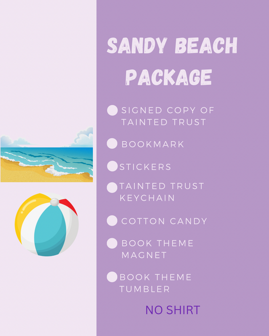 Sandy Beach Package -              Tainted Trust Book