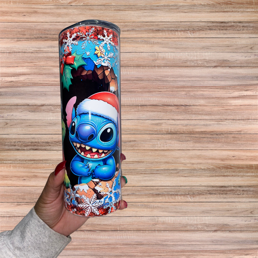 Holiday Stitch Tumbler