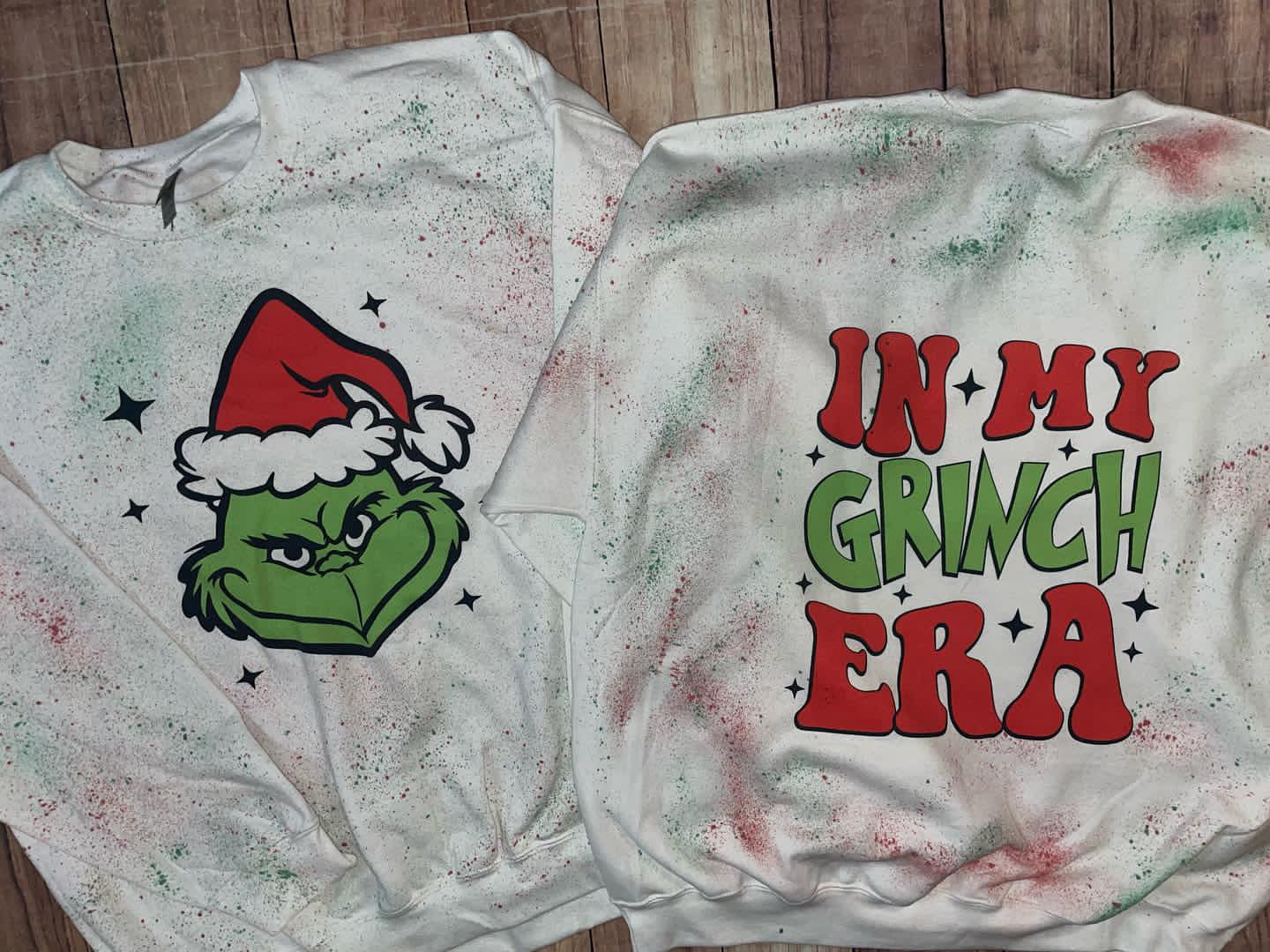 In my Grinch Era Sweater