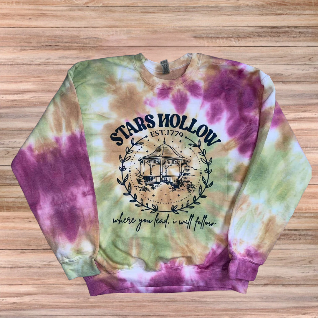Where you Lead, I will Follow Tie-Dye Sweater