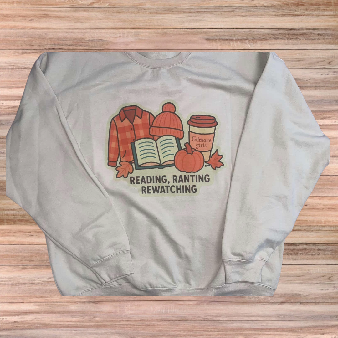 Reading Ranting Rewatching Sweater