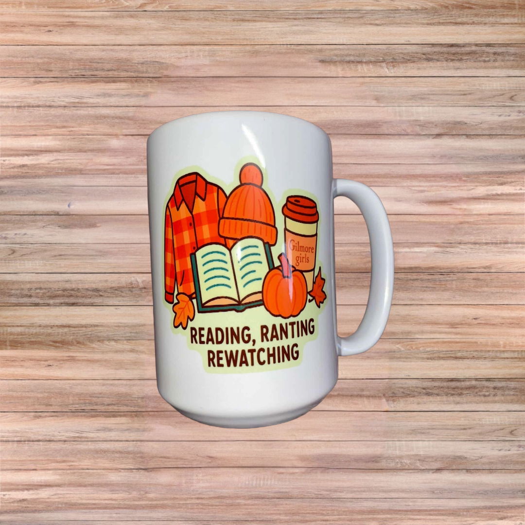 Reading Ranting Rewatching Mug