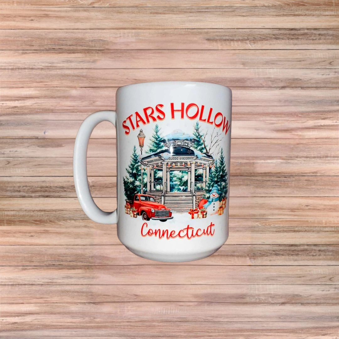Stars Hollow Vintage Christmas Mug